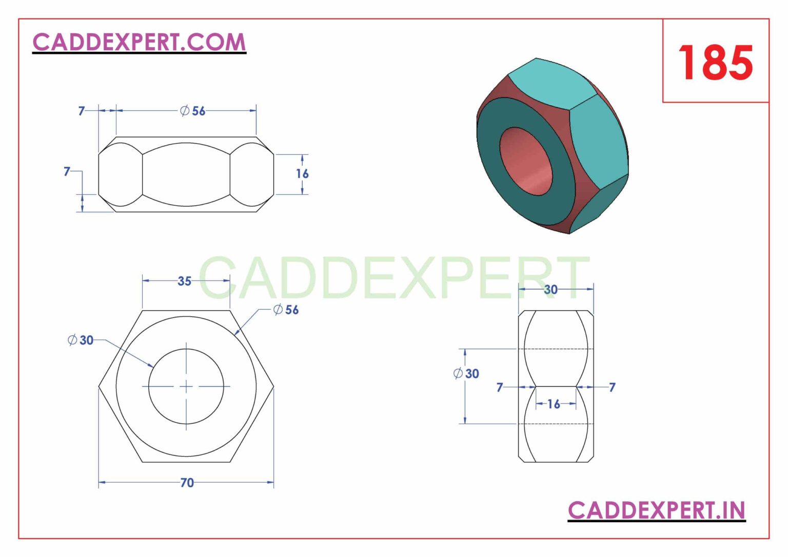 3d model drawings for practice