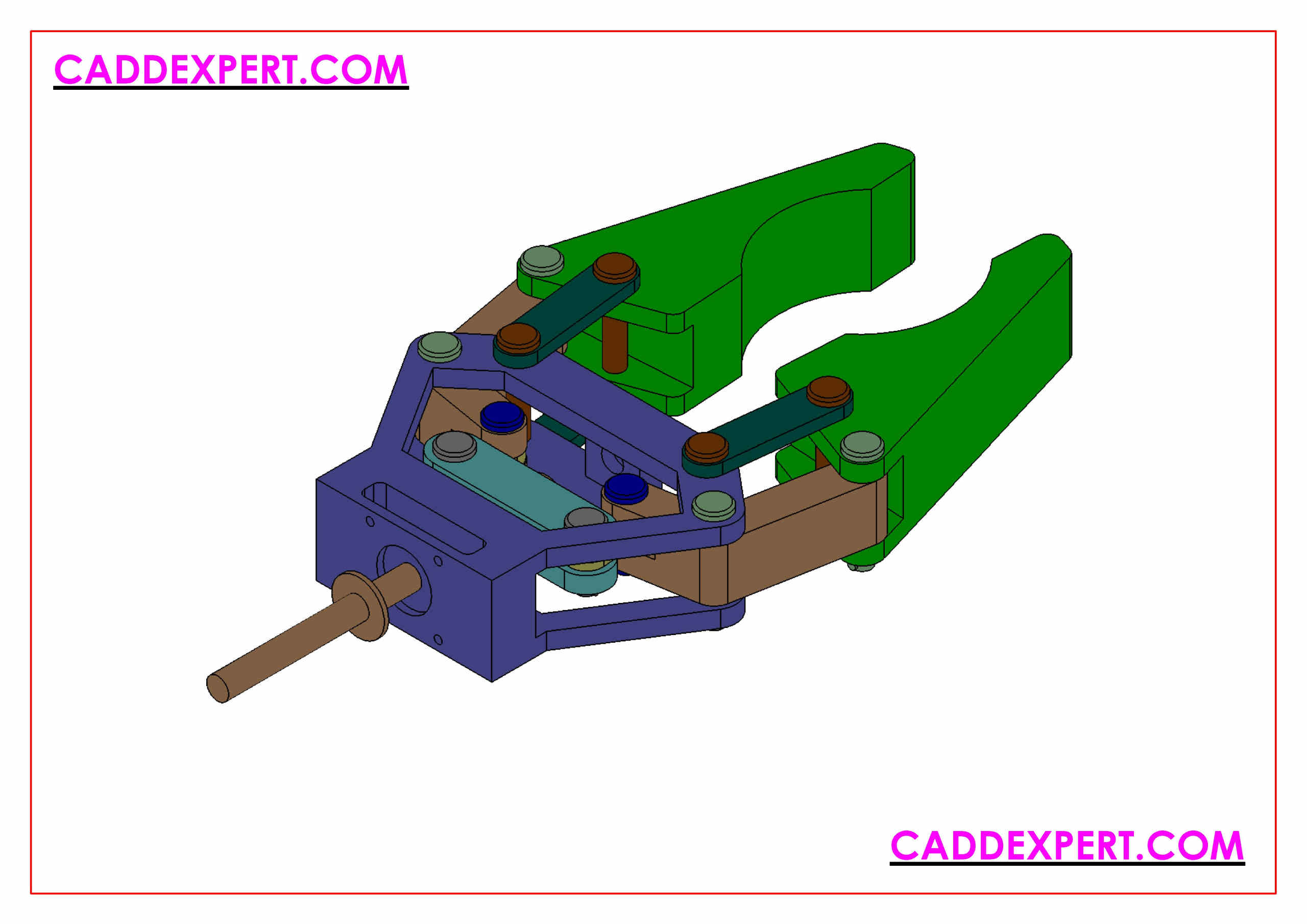 SOLIDWORKS ASSEMBLY DRAWING EXPLODED VIEW - 3
