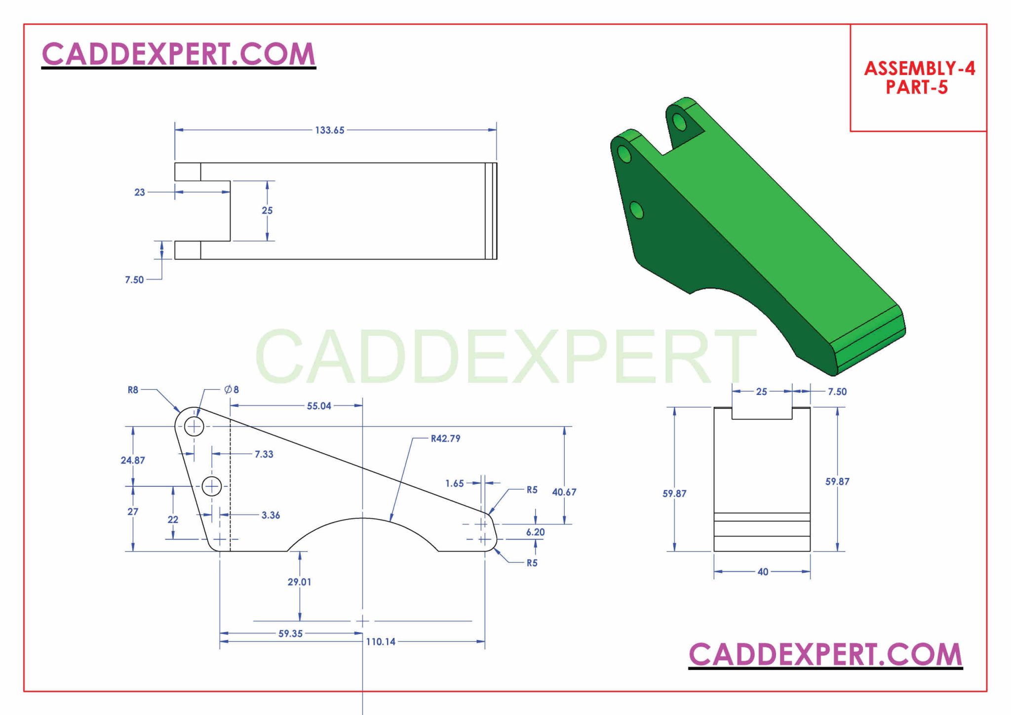 SOLIDWORKS ASSEMBLY DRAWING EXPLODED VIEW - Technical Design