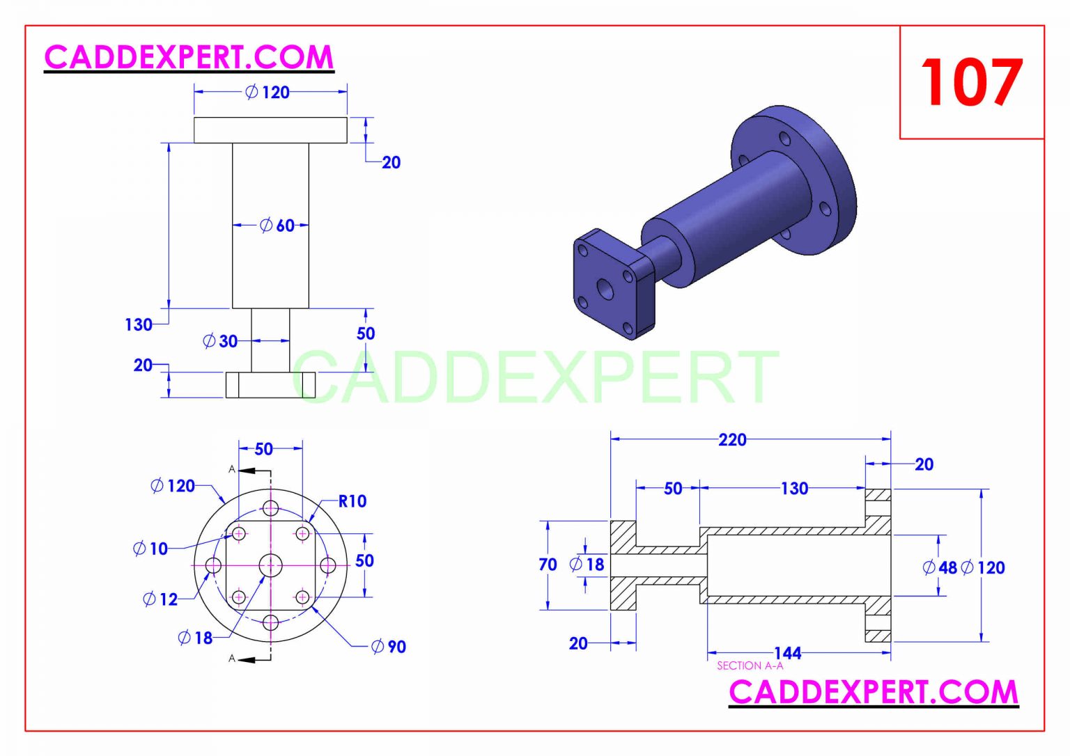 50 SOLIDWORKS EXERCISES PDF - Technical Design