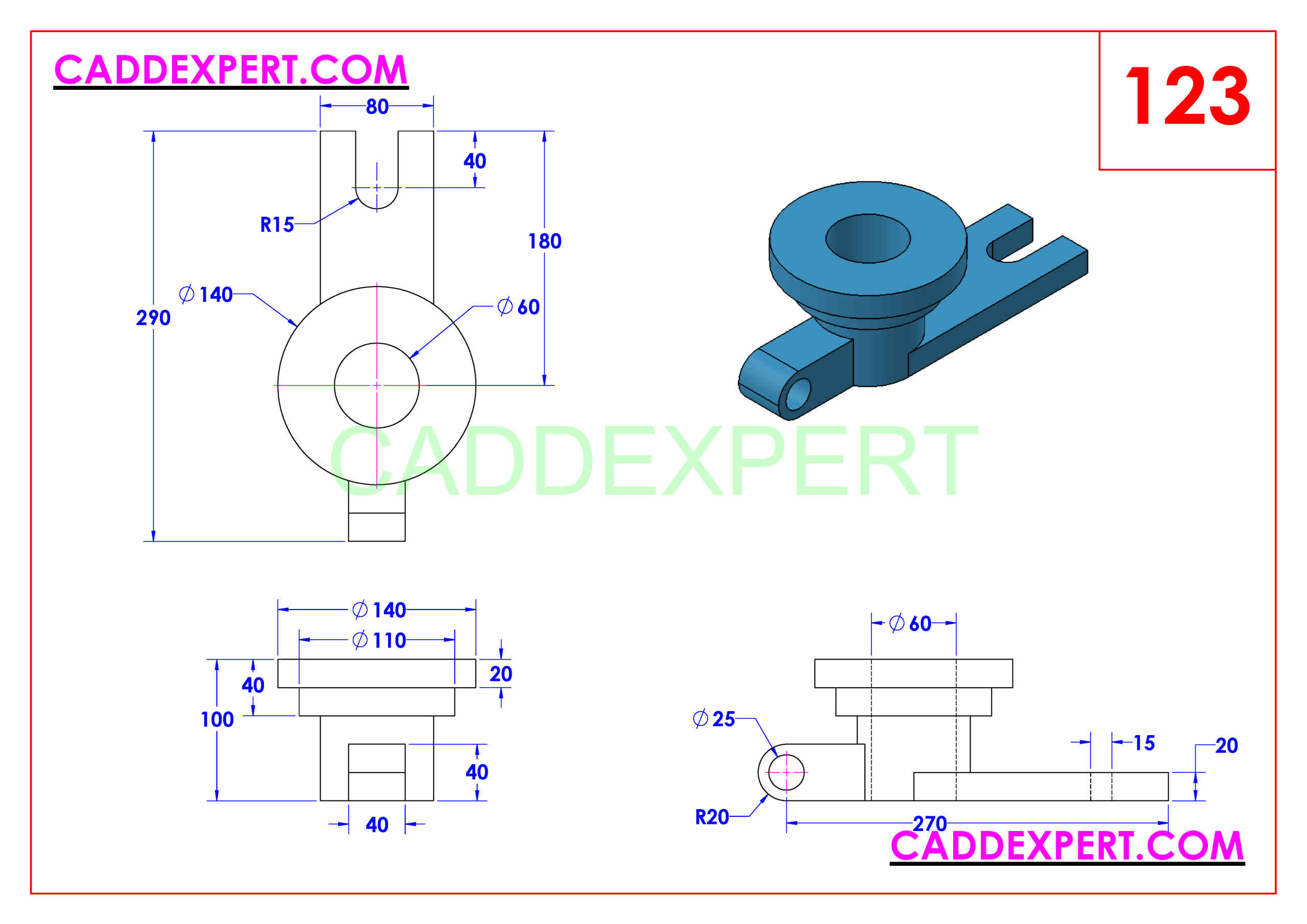 50 SOLIDWORKS EXERCISES PDF - Page 3 of 5 - Technical Design