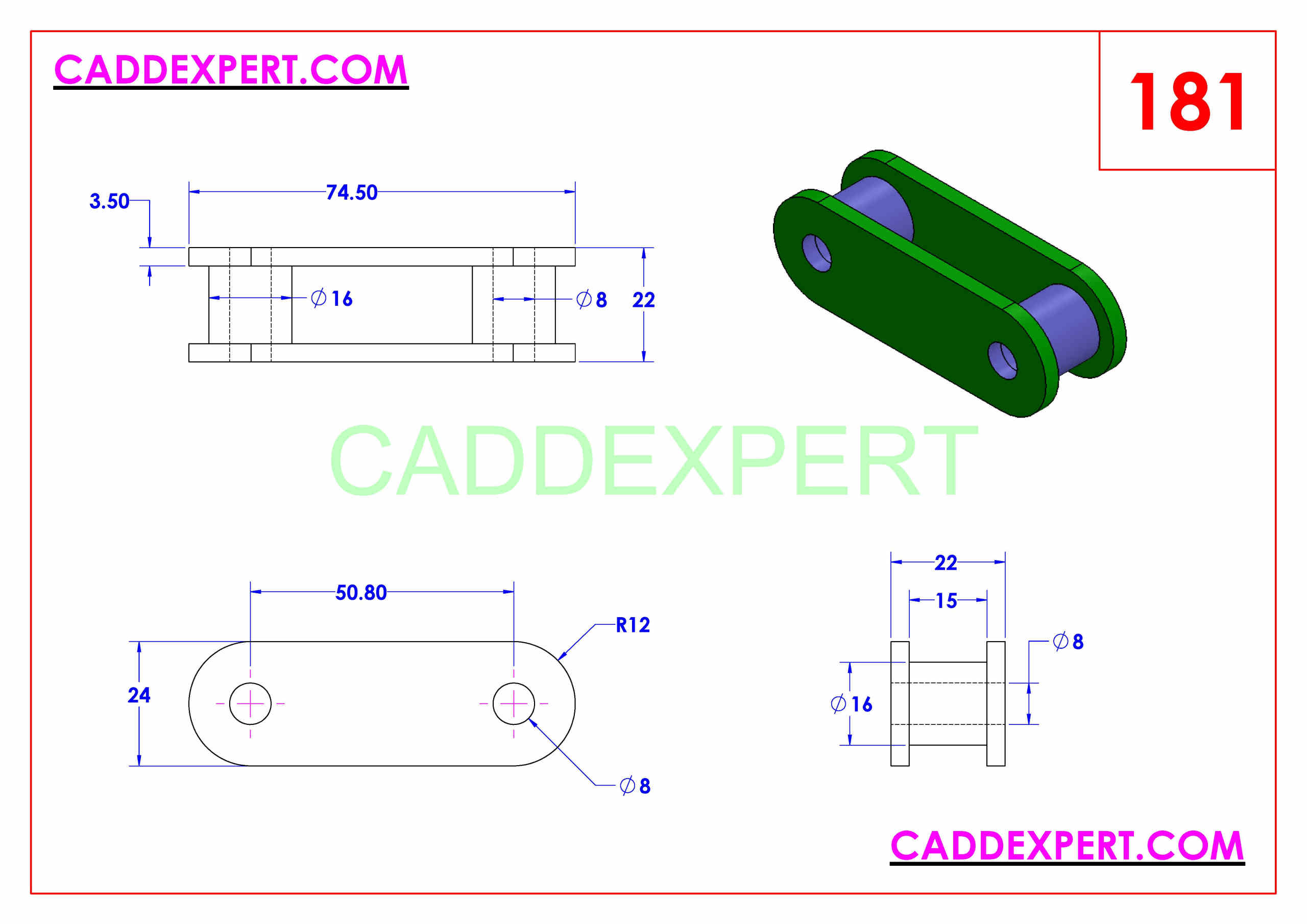 SOLIDWORKS CATIA NX AUTOCAD 3D DRAWINGS PRACTICE BOOKS 100 PDF - Page 9 ...