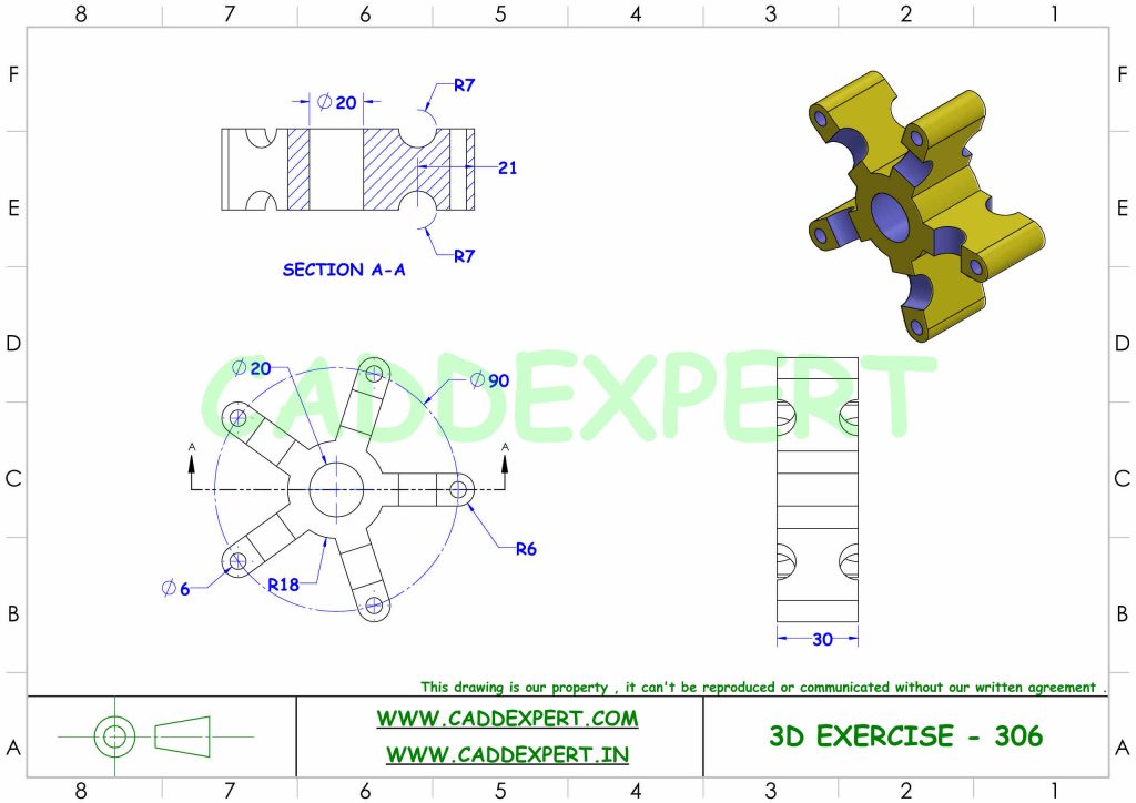 SOLIDWORKS 3D DRAWING FOR PRACTICE PDF