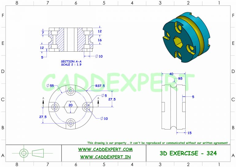NX 3D MODELING PRACTICE DRAWINGS PDF - Technical Design