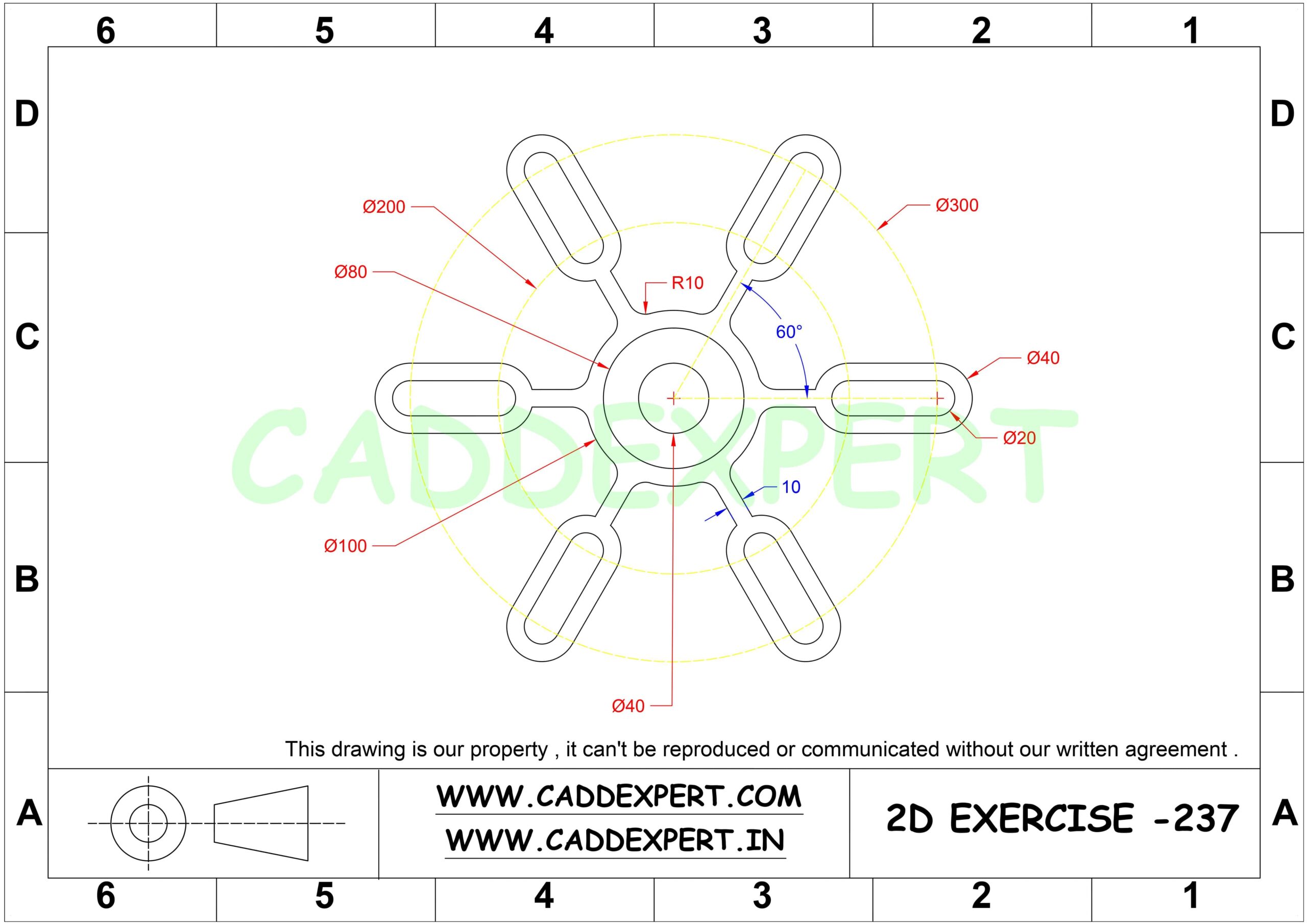 AUTOCAD 2D DRAWING EASY - 7