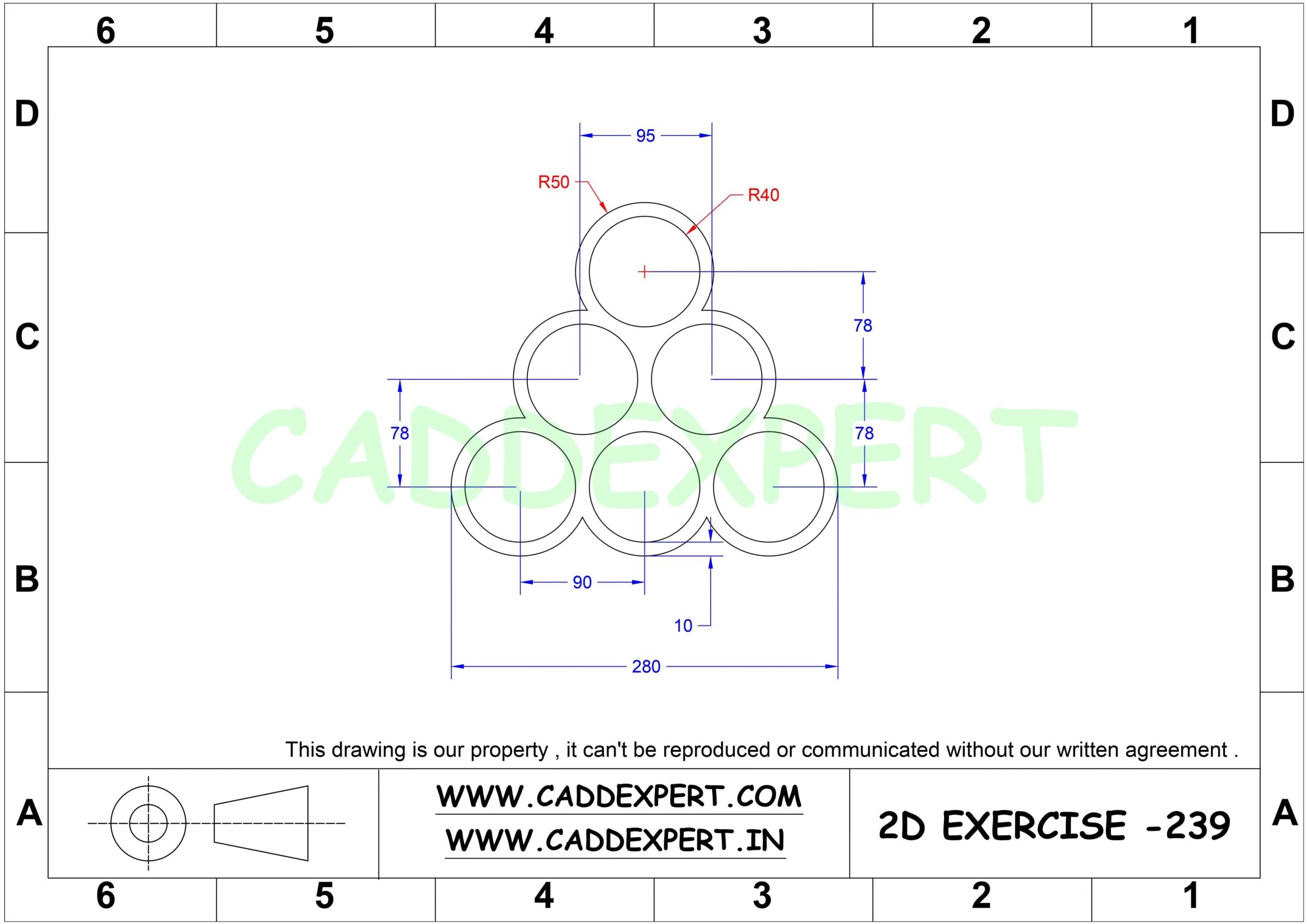 AUTOCAD 2D DRAWING EASY - 9
