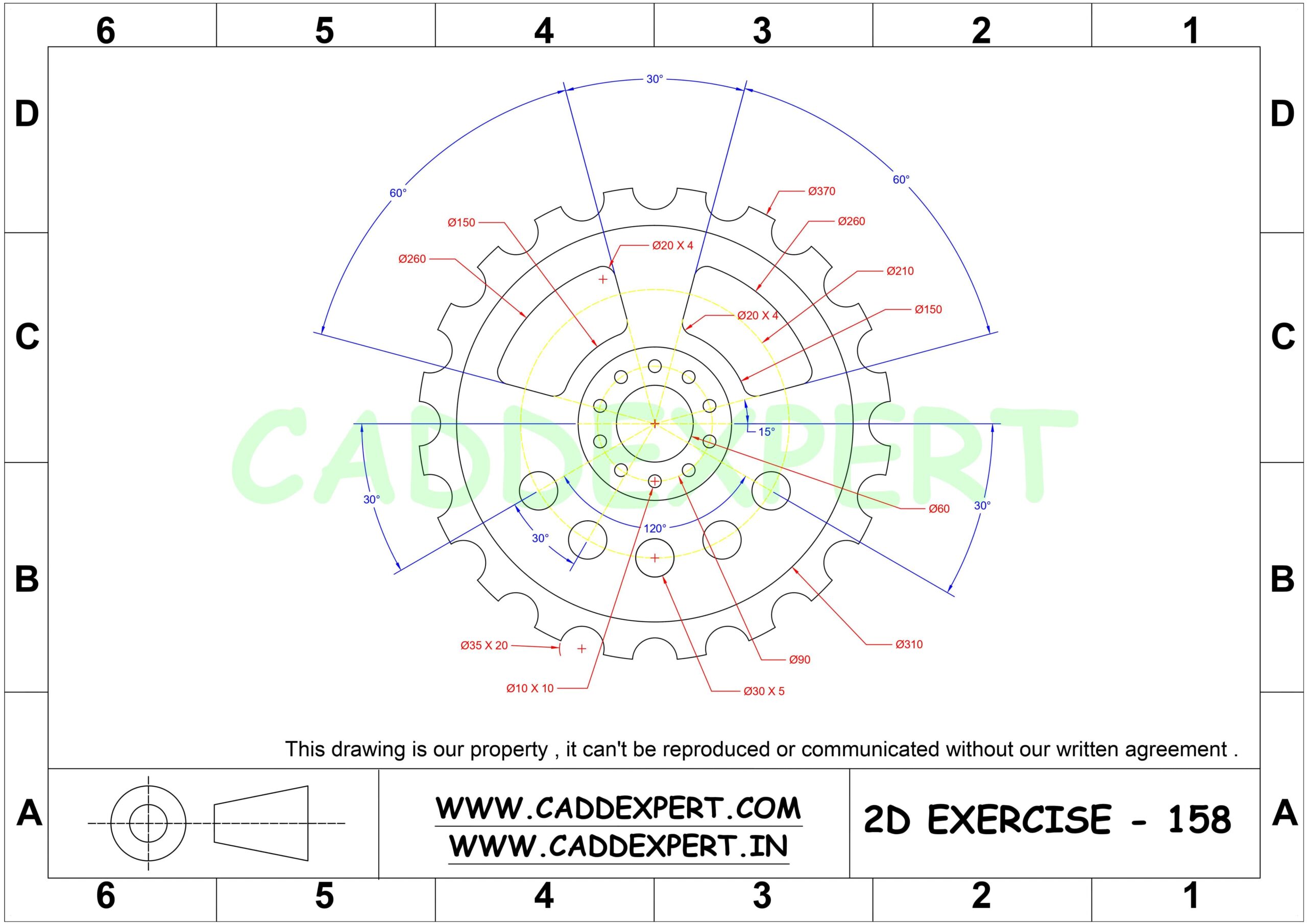 AUTOCAD 2D DRAWING FOR STUDENTS - 8
