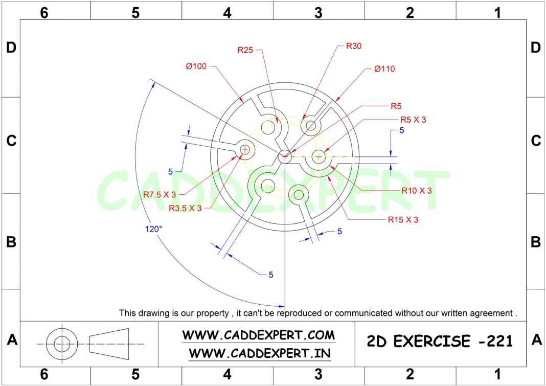 AUTOCAD PDF DRAWING 2D - CADDEXPERT