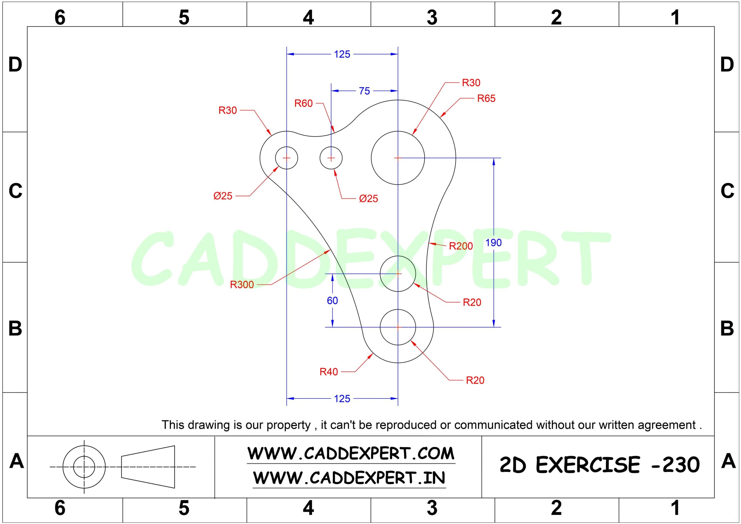 AUTOCAD PDF DRAWING 2D - 10
