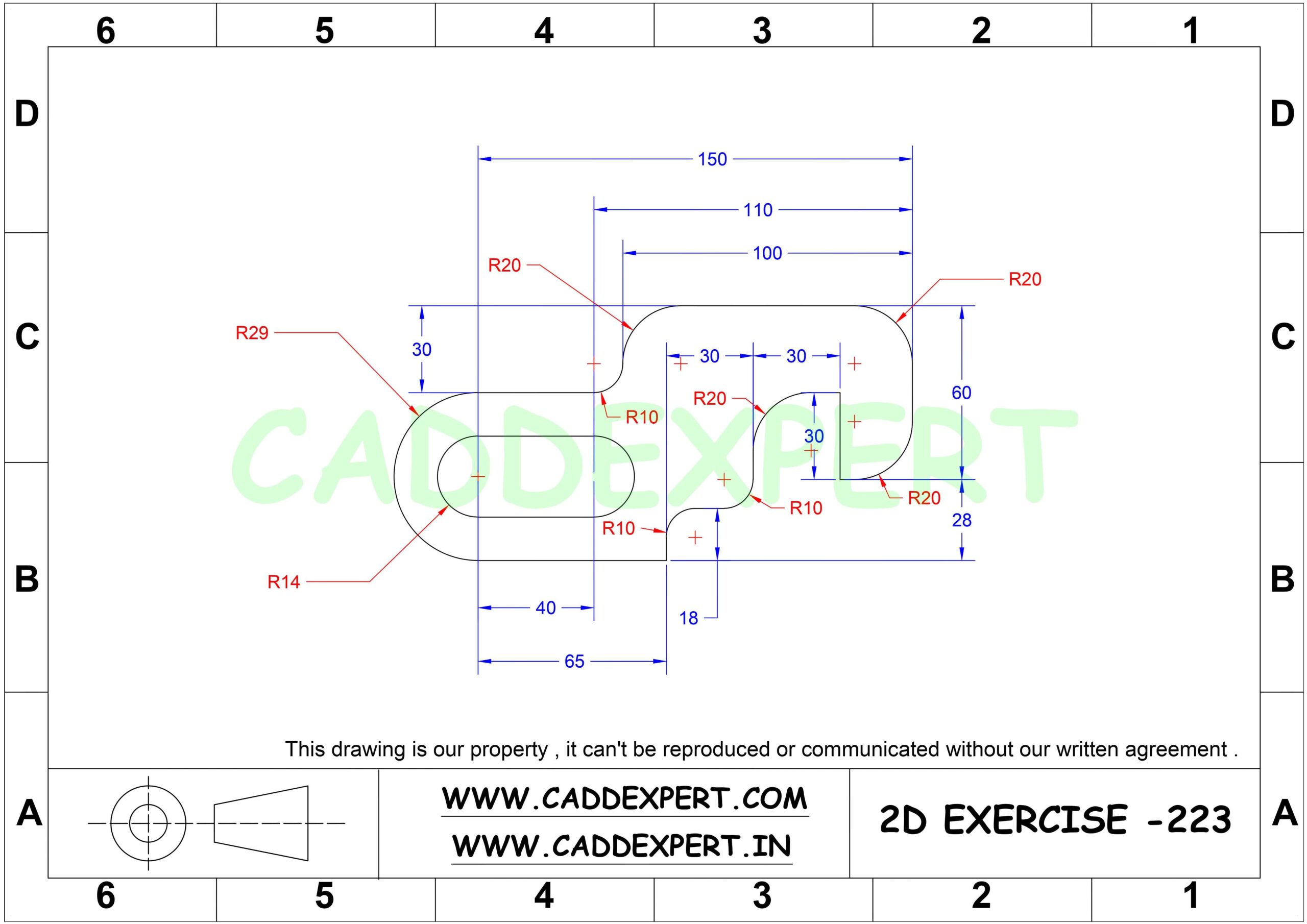 AUTOCAD PDF DRAWING 2D - 3