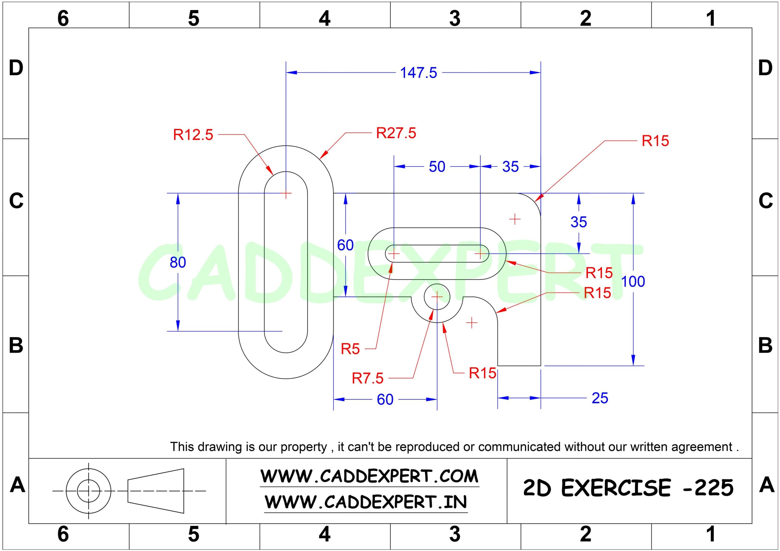 AUTOCAD PDF DRAWING 2D - 5