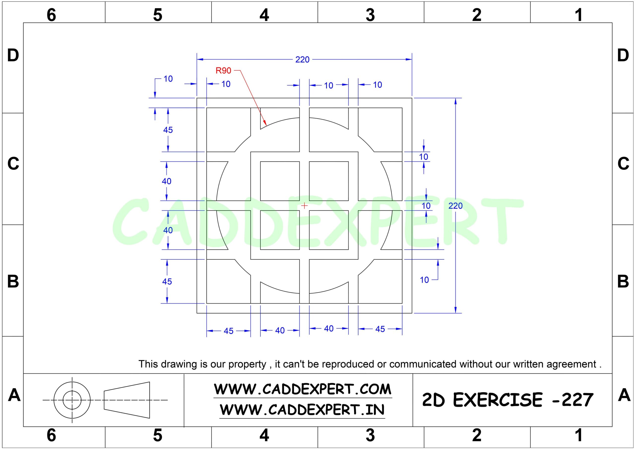 AUTOCAD PDF DRAWING 2D - 7
